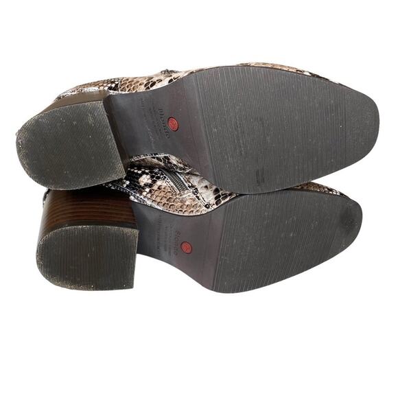 Blondo Women’s Elvina Leather Snakeskin 2.5\